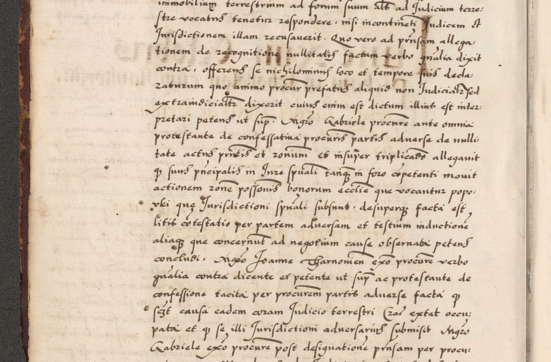 Zdjęcie nr 201 dla obiektu archiwalnego: Acta causarum, obligacionum, sentenciarum tam interlocutoriarum quam diffinitivarum constitutionumque coram reverendo patre domino Petro Porembski canonico et officiali generali Cracoviensi de anno Domini millesimo quingentesimo quadragesimo nono, cuius indictio septima, pontificatus sanctissimi in Christo patris et domini nostri domini Pauli divina providencia tercii, anno ipsius nacionis Pauli pape terciii die tercia mensis Novembris inchoatur