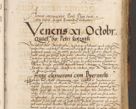 Zdjęcie nr 203 dla obiektu archiwalnego: Acta causarum, obligacionum, sentenciarum tam interlocutoriarum quam diffinitivarum constitutionumque coram reverendo patre domino Petro Porembski canonico et officiali generali Cracoviensi de anno Domini millesimo quingentesimo quadragesimo nono, cuius indictio septima, pontificatus sanctissimi in Christo patris et domini nostri domini Pauli divina providencia tercii, anno ipsius nacionis Pauli pape terciii die tercia mensis Novembris inchoatur