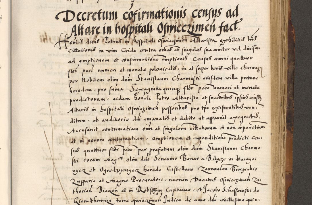 Zdjęcie nr 227 dla obiektu archiwalnego: Acta causarum, obligacionum, sentenciarum tam interlocutoriarum quam diffinitivarum constitutionumque coram reverendo patre domino Petro Porembski canonico et officiali generali Cracoviensi de anno Domini millesimo quingentesimo quadragesimo nono, cuius indictio septima, pontificatus sanctissimi in Christo patris et domini nostri domini Pauli divina providencia tercii, anno ipsius nacionis Pauli pape terciii die tercia mensis Novembris inchoatur