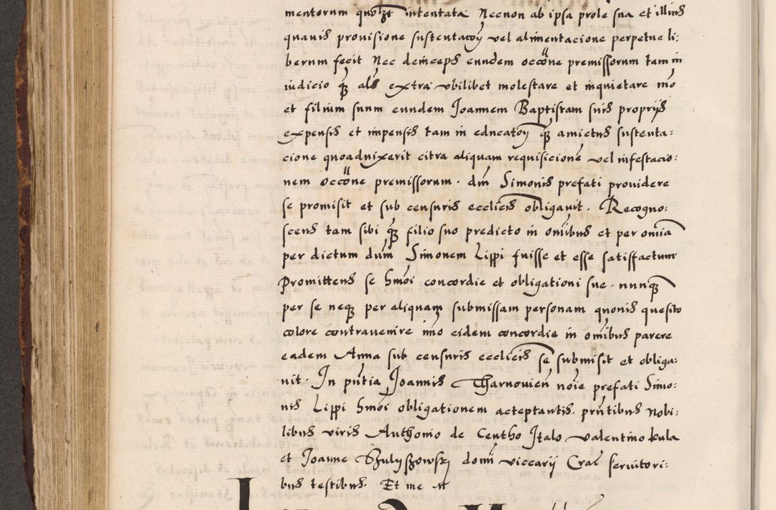Zdjęcie nr 232 dla obiektu archiwalnego: Acta causarum, obligacionum, sentenciarum tam interlocutoriarum quam diffinitivarum constitutionumque coram reverendo patre domino Petro Porembski canonico et officiali generali Cracoviensi de anno Domini millesimo quingentesimo quadragesimo nono, cuius indictio septima, pontificatus sanctissimi in Christo patris et domini nostri domini Pauli divina providencia tercii, anno ipsius nacionis Pauli pape terciii die tercia mensis Novembris inchoatur