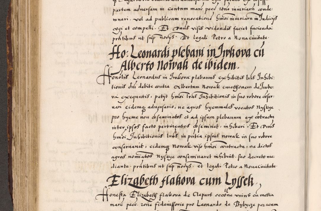 Zdjęcie nr 278 dla obiektu archiwalnego: Acta causarum, obligacionum, sentenciarum tam interlocutoriarum quam diffinitivarum constitutionumque coram reverendo patre domino Petro Porembski canonico et officiali generali Cracoviensi de anno Domini millesimo quingentesimo quadragesimo nono, cuius indictio septima, pontificatus sanctissimi in Christo patris et domini nostri domini Pauli divina providencia tercii, anno ipsius nacionis Pauli pape terciii die tercia mensis Novembris inchoatur