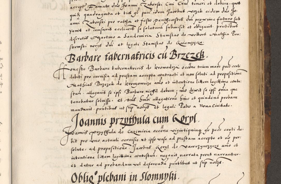 Zdjęcie nr 315 dla obiektu archiwalnego: Acta causarum, obligacionum, sentenciarum tam interlocutoriarum quam diffinitivarum constitutionumque coram reverendo patre domino Petro Porembski canonico et officiali generali Cracoviensi de anno Domini millesimo quingentesimo quadragesimo nono, cuius indictio septima, pontificatus sanctissimi in Christo patris et domini nostri domini Pauli divina providencia tercii, anno ipsius nacionis Pauli pape terciii die tercia mensis Novembris inchoatur