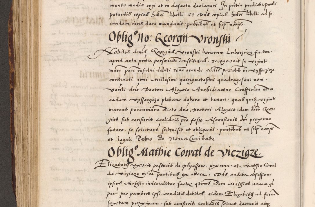 Zdjęcie nr 321 dla obiektu archiwalnego: Acta causarum, obligacionum, sentenciarum tam interlocutoriarum quam diffinitivarum constitutionumque coram reverendo patre domino Petro Porembski canonico et officiali generali Cracoviensi de anno Domini millesimo quingentesimo quadragesimo nono, cuius indictio septima, pontificatus sanctissimi in Christo patris et domini nostri domini Pauli divina providencia tercii, anno ipsius nacionis Pauli pape terciii die tercia mensis Novembris inchoatur