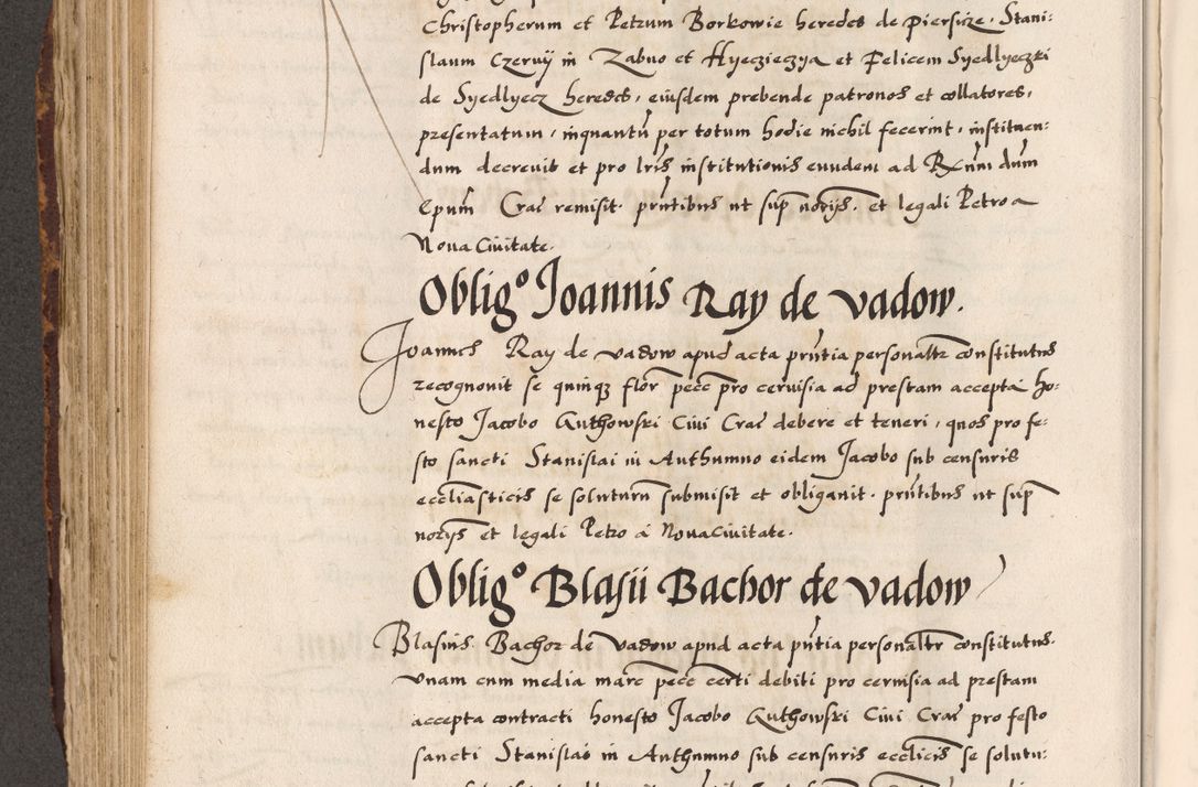 Zdjęcie nr 326 dla obiektu archiwalnego: Acta causarum, obligacionum, sentenciarum tam interlocutoriarum quam diffinitivarum constitutionumque coram reverendo patre domino Petro Porembski canonico et officiali generali Cracoviensi de anno Domini millesimo quingentesimo quadragesimo nono, cuius indictio septima, pontificatus sanctissimi in Christo patris et domini nostri domini Pauli divina providencia tercii, anno ipsius nacionis Pauli pape terciii die tercia mensis Novembris inchoatur