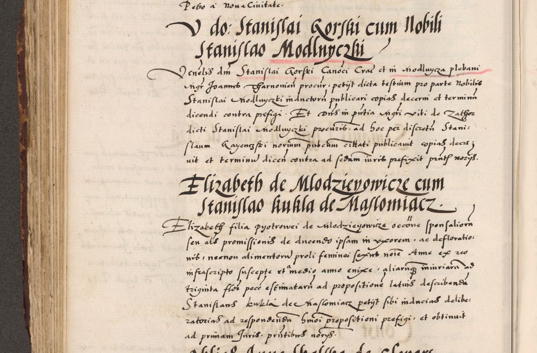 Zdjęcie nr 332 dla obiektu archiwalnego: Acta causarum, obligacionum, sentenciarum tam interlocutoriarum quam diffinitivarum constitutionumque coram reverendo patre domino Petro Porembski canonico et officiali generali Cracoviensi de anno Domini millesimo quingentesimo quadragesimo nono, cuius indictio septima, pontificatus sanctissimi in Christo patris et domini nostri domini Pauli divina providencia tercii, anno ipsius nacionis Pauli pape terciii die tercia mensis Novembris inchoatur