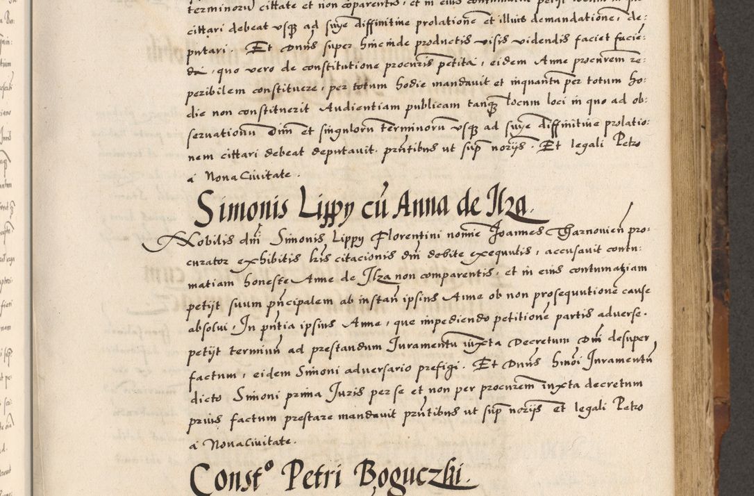 Zdjęcie nr 334 dla obiektu archiwalnego: Acta causarum, obligacionum, sentenciarum tam interlocutoriarum quam diffinitivarum constitutionumque coram reverendo patre domino Petro Porembski canonico et officiali generali Cracoviensi de anno Domini millesimo quingentesimo quadragesimo nono, cuius indictio septima, pontificatus sanctissimi in Christo patris et domini nostri domini Pauli divina providencia tercii, anno ipsius nacionis Pauli pape terciii die tercia mensis Novembris inchoatur
