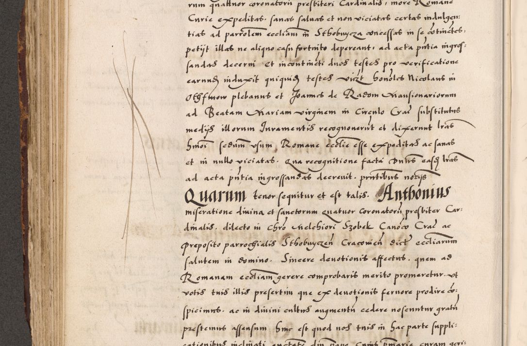 Zdjęcie nr 339 dla obiektu archiwalnego: Acta causarum, obligacionum, sentenciarum tam interlocutoriarum quam diffinitivarum constitutionumque coram reverendo patre domino Petro Porembski canonico et officiali generali Cracoviensi de anno Domini millesimo quingentesimo quadragesimo nono, cuius indictio septima, pontificatus sanctissimi in Christo patris et domini nostri domini Pauli divina providencia tercii, anno ipsius nacionis Pauli pape terciii die tercia mensis Novembris inchoatur