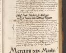 Zdjęcie nr 345 dla obiektu archiwalnego: Acta causarum, obligacionum, sentenciarum tam interlocutoriarum quam diffinitivarum constitutionumque coram reverendo patre domino Petro Porembski canonico et officiali generali Cracoviensi de anno Domini millesimo quingentesimo quadragesimo nono, cuius indictio septima, pontificatus sanctissimi in Christo patris et domini nostri domini Pauli divina providencia tercii, anno ipsius nacionis Pauli pape terciii die tercia mensis Novembris inchoatur