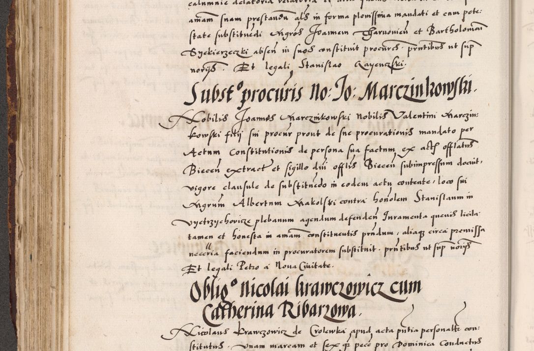 Zdjęcie nr 376 dla obiektu archiwalnego: Acta causarum, obligacionum, sentenciarum tam interlocutoriarum quam diffinitivarum constitutionumque coram reverendo patre domino Petro Porembski canonico et officiali generali Cracoviensi de anno Domini millesimo quingentesimo quadragesimo nono, cuius indictio septima, pontificatus sanctissimi in Christo patris et domini nostri domini Pauli divina providencia tercii, anno ipsius nacionis Pauli pape terciii die tercia mensis Novembris inchoatur