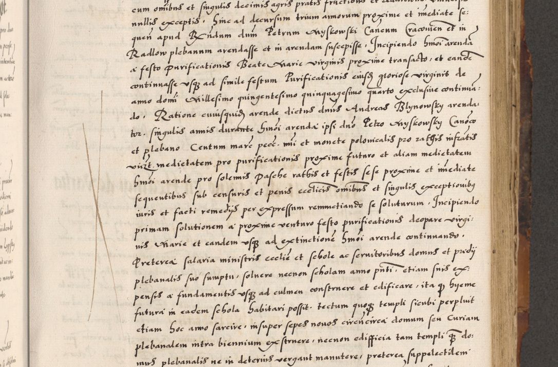 Zdjęcie nr 387 dla obiektu archiwalnego: Acta causarum, obligacionum, sentenciarum tam interlocutoriarum quam diffinitivarum constitutionumque coram reverendo patre domino Petro Porembski canonico et officiali generali Cracoviensi de anno Domini millesimo quingentesimo quadragesimo nono, cuius indictio septima, pontificatus sanctissimi in Christo patris et domini nostri domini Pauli divina providencia tercii, anno ipsius nacionis Pauli pape terciii die tercia mensis Novembris inchoatur