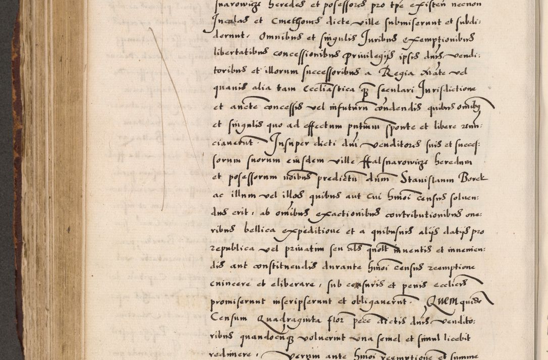 Zdjęcie nr 406 dla obiektu archiwalnego: Acta causarum, obligacionum, sentenciarum tam interlocutoriarum quam diffinitivarum constitutionumque coram reverendo patre domino Petro Porembski canonico et officiali generali Cracoviensi de anno Domini millesimo quingentesimo quadragesimo nono, cuius indictio septima, pontificatus sanctissimi in Christo patris et domini nostri domini Pauli divina providencia tercii, anno ipsius nacionis Pauli pape terciii die tercia mensis Novembris inchoatur