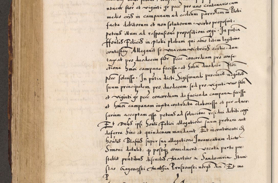 Zdjęcie nr 417 dla obiektu archiwalnego: Acta causarum, obligacionum, sentenciarum tam interlocutoriarum quam diffinitivarum constitutionumque coram reverendo patre domino Petro Porembski canonico et officiali generali Cracoviensi de anno Domini millesimo quingentesimo quadragesimo nono, cuius indictio septima, pontificatus sanctissimi in Christo patris et domini nostri domini Pauli divina providencia tercii, anno ipsius nacionis Pauli pape terciii die tercia mensis Novembris inchoatur