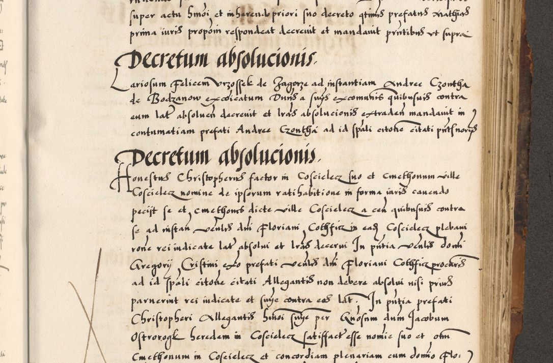 Zdjęcie nr 426 dla obiektu archiwalnego: Acta causarum, obligacionum, sentenciarum tam interlocutoriarum quam diffinitivarum constitutionumque coram reverendo patre domino Petro Porembski canonico et officiali generali Cracoviensi de anno Domini millesimo quingentesimo quadragesimo nono, cuius indictio septima, pontificatus sanctissimi in Christo patris et domini nostri domini Pauli divina providencia tercii, anno ipsius nacionis Pauli pape terciii die tercia mensis Novembris inchoatur