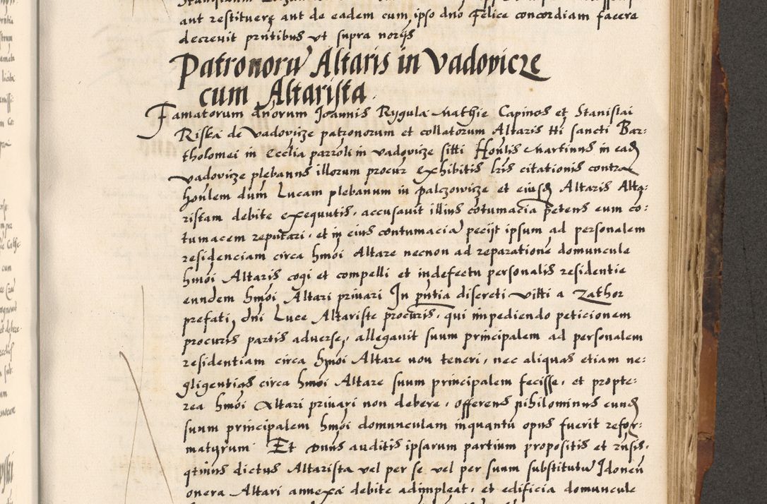 Zdjęcie nr 451 dla obiektu archiwalnego: Acta causarum, obligacionum, sentenciarum tam interlocutoriarum quam diffinitivarum constitutionumque coram reverendo patre domino Petro Porembski canonico et officiali generali Cracoviensi de anno Domini millesimo quingentesimo quadragesimo nono, cuius indictio septima, pontificatus sanctissimi in Christo patris et domini nostri domini Pauli divina providencia tercii, anno ipsius nacionis Pauli pape terciii die tercia mensis Novembris inchoatur