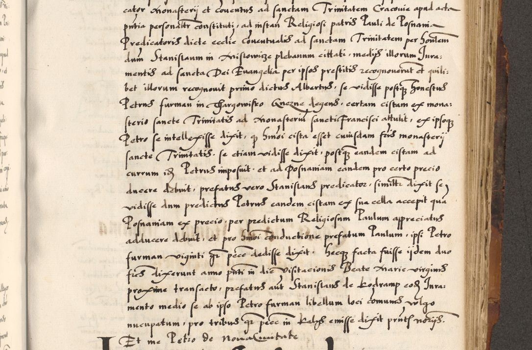 Zdjęcie nr 473 dla obiektu archiwalnego: Acta causarum, obligacionum, sentenciarum tam interlocutoriarum quam diffinitivarum constitutionumque coram reverendo patre domino Petro Porembski canonico et officiali generali Cracoviensi de anno Domini millesimo quingentesimo quadragesimo nono, cuius indictio septima, pontificatus sanctissimi in Christo patris et domini nostri domini Pauli divina providencia tercii, anno ipsius nacionis Pauli pape terciii die tercia mensis Novembris inchoatur