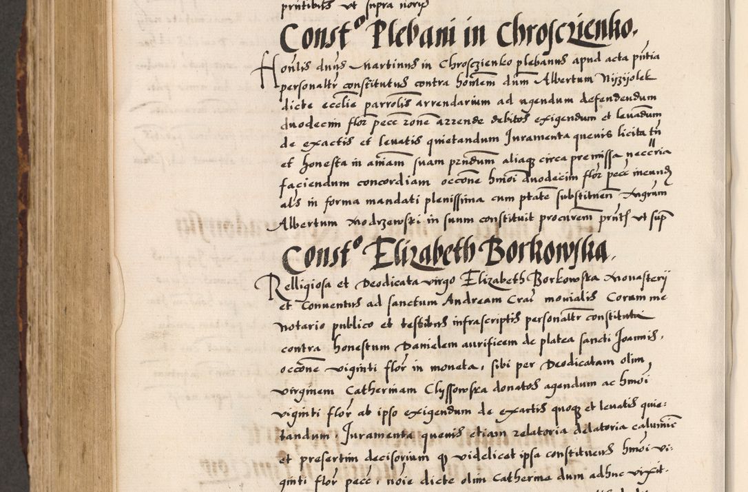 Zdjęcie nr 477 dla obiektu archiwalnego: Acta causarum, obligacionum, sentenciarum tam interlocutoriarum quam diffinitivarum constitutionumque coram reverendo patre domino Petro Porembski canonico et officiali generali Cracoviensi de anno Domini millesimo quingentesimo quadragesimo nono, cuius indictio septima, pontificatus sanctissimi in Christo patris et domini nostri domini Pauli divina providencia tercii, anno ipsius nacionis Pauli pape terciii die tercia mensis Novembris inchoatur