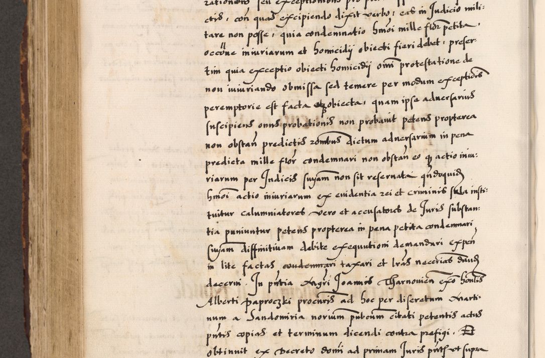 Zdjęcie nr 508 dla obiektu archiwalnego: Acta causarum, obligacionum, sentenciarum tam interlocutoriarum quam diffinitivarum constitutionumque coram reverendo patre domino Petro Porembski canonico et officiali generali Cracoviensi de anno Domini millesimo quingentesimo quadragesimo nono, cuius indictio septima, pontificatus sanctissimi in Christo patris et domini nostri domini Pauli divina providencia tercii, anno ipsius nacionis Pauli pape terciii die tercia mensis Novembris inchoatur