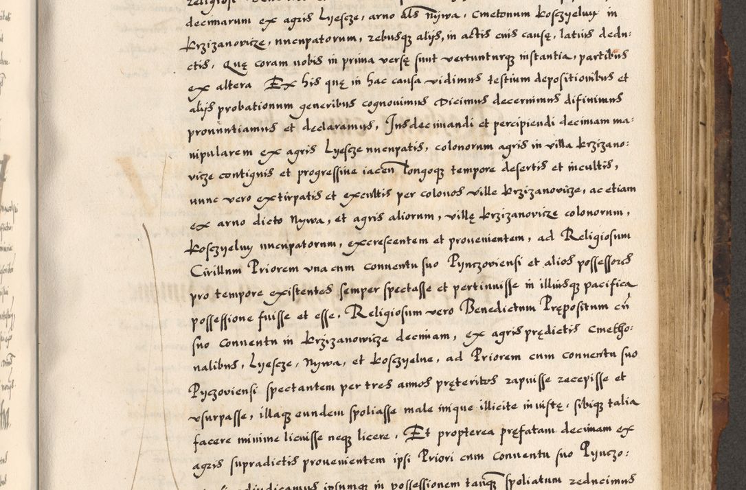 Zdjęcie nr 555 dla obiektu archiwalnego: Acta causarum, obligacionum, sentenciarum tam interlocutoriarum quam diffinitivarum constitutionumque coram reverendo patre domino Petro Porembski canonico et officiali generali Cracoviensi de anno Domini millesimo quingentesimo quadragesimo nono, cuius indictio septima, pontificatus sanctissimi in Christo patris et domini nostri domini Pauli divina providencia tercii, anno ipsius nacionis Pauli pape terciii die tercia mensis Novembris inchoatur