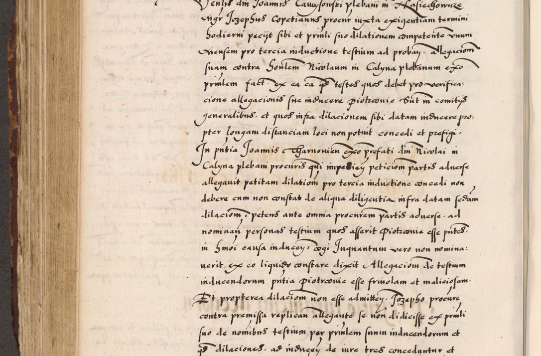 Zdjęcie nr 564 dla obiektu archiwalnego: Acta causarum, obligacionum, sentenciarum tam interlocutoriarum quam diffinitivarum constitutionumque coram reverendo patre domino Petro Porembski canonico et officiali generali Cracoviensi de anno Domini millesimo quingentesimo quadragesimo nono, cuius indictio septima, pontificatus sanctissimi in Christo patris et domini nostri domini Pauli divina providencia tercii, anno ipsius nacionis Pauli pape terciii die tercia mensis Novembris inchoatur