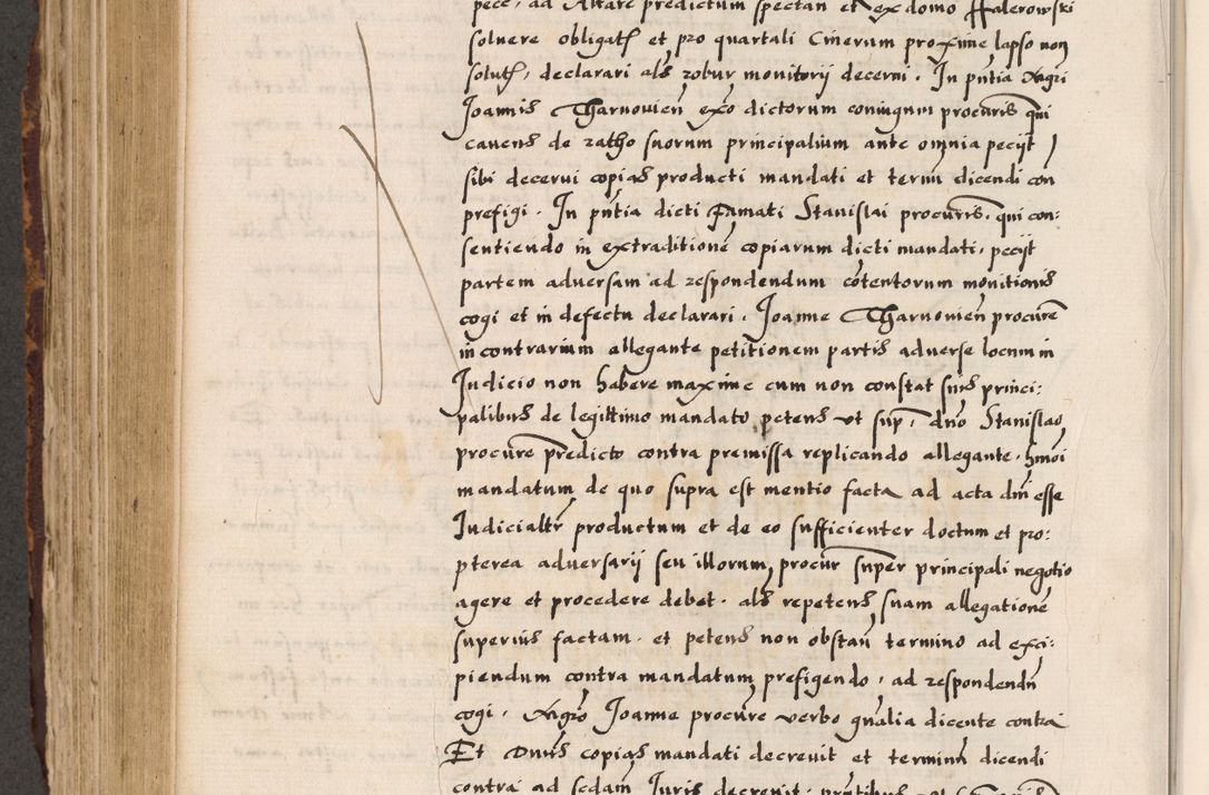 Zdjęcie nr 572 dla obiektu archiwalnego: Acta causarum, obligacionum, sentenciarum tam interlocutoriarum quam diffinitivarum constitutionumque coram reverendo patre domino Petro Porembski canonico et officiali generali Cracoviensi de anno Domini millesimo quingentesimo quadragesimo nono, cuius indictio septima, pontificatus sanctissimi in Christo patris et domini nostri domini Pauli divina providencia tercii, anno ipsius nacionis Pauli pape terciii die tercia mensis Novembris inchoatur