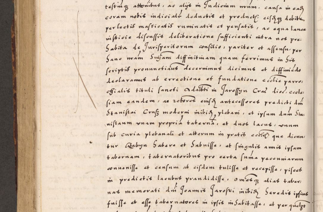 Zdjęcie nr 615 dla obiektu archiwalnego: Acta causarum, obligacionum, sentenciarum tam interlocutoriarum quam diffinitivarum constitutionumque coram reverendo patre domino Petro Porembski canonico et officiali generali Cracoviensi de anno Domini millesimo quingentesimo quadragesimo nono, cuius indictio septima, pontificatus sanctissimi in Christo patris et domini nostri domini Pauli divina providencia tercii, anno ipsius nacionis Pauli pape terciii die tercia mensis Novembris inchoatur