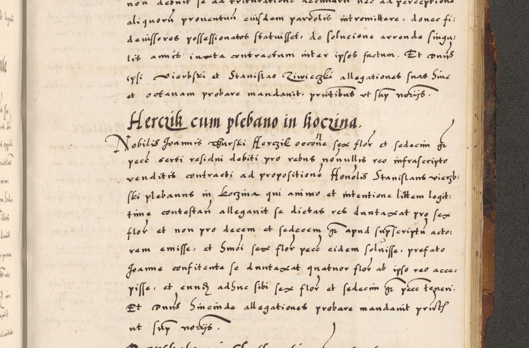 Zdjęcie nr 618 dla obiektu archiwalnego: Acta causarum, obligacionum, sentenciarum tam interlocutoriarum quam diffinitivarum constitutionumque coram reverendo patre domino Petro Porembski canonico et officiali generali Cracoviensi de anno Domini millesimo quingentesimo quadragesimo nono, cuius indictio septima, pontificatus sanctissimi in Christo patris et domini nostri domini Pauli divina providencia tercii, anno ipsius nacionis Pauli pape terciii die tercia mensis Novembris inchoatur