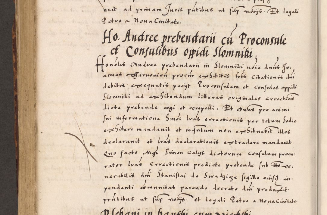 Zdjęcie nr 617 dla obiektu archiwalnego: Acta causarum, obligacionum, sentenciarum tam interlocutoriarum quam diffinitivarum constitutionumque coram reverendo patre domino Petro Porembski canonico et officiali generali Cracoviensi de anno Domini millesimo quingentesimo quadragesimo nono, cuius indictio septima, pontificatus sanctissimi in Christo patris et domini nostri domini Pauli divina providencia tercii, anno ipsius nacionis Pauli pape terciii die tercia mensis Novembris inchoatur