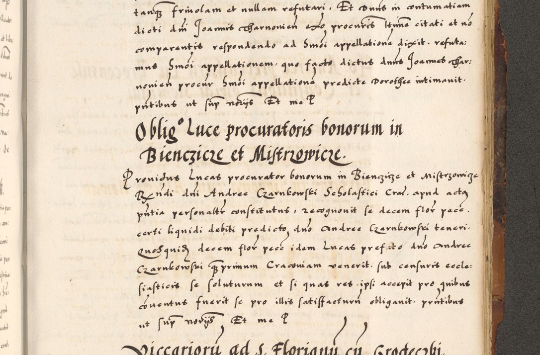 Zdjęcie nr 619 dla obiektu archiwalnego: Acta causarum, obligacionum, sentenciarum tam interlocutoriarum quam diffinitivarum constitutionumque coram reverendo patre domino Petro Porembski canonico et officiali generali Cracoviensi de anno Domini millesimo quingentesimo quadragesimo nono, cuius indictio septima, pontificatus sanctissimi in Christo patris et domini nostri domini Pauli divina providencia tercii, anno ipsius nacionis Pauli pape terciii die tercia mensis Novembris inchoatur