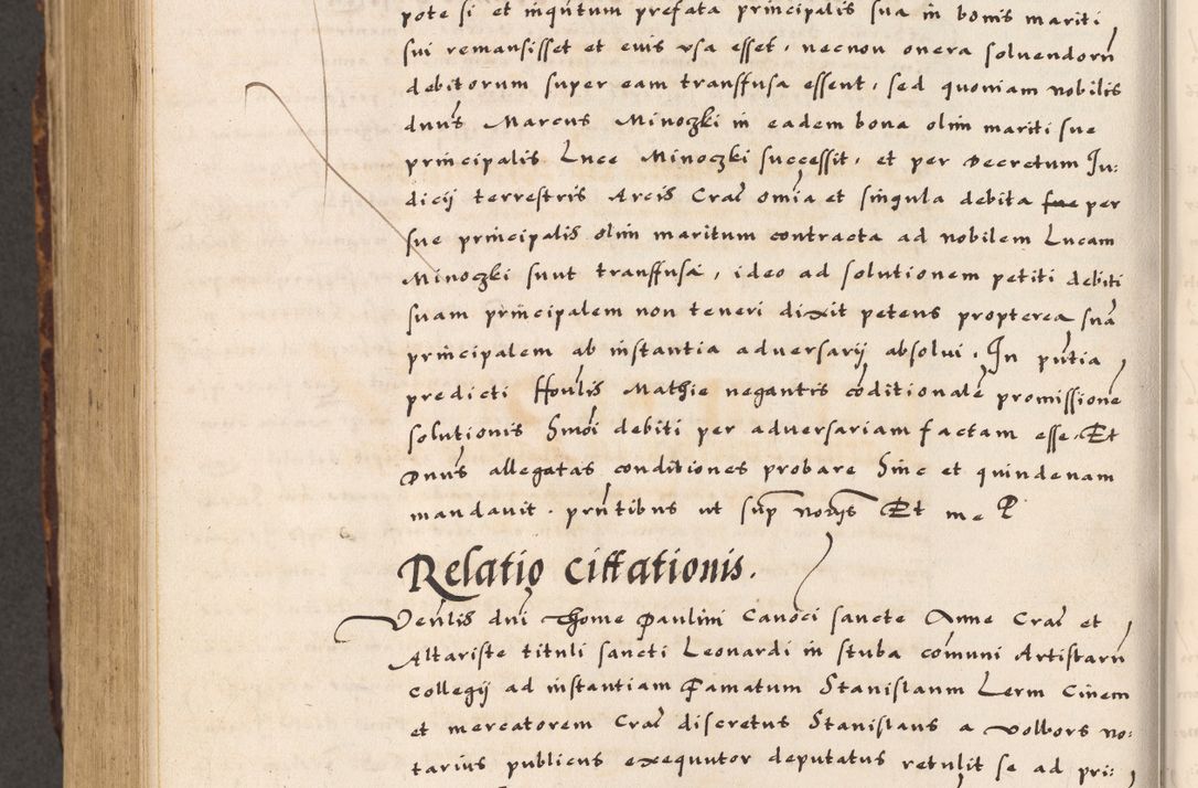 Zdjęcie nr 630 dla obiektu archiwalnego: Acta causarum, obligacionum, sentenciarum tam interlocutoriarum quam diffinitivarum constitutionumque coram reverendo patre domino Petro Porembski canonico et officiali generali Cracoviensi de anno Domini millesimo quingentesimo quadragesimo nono, cuius indictio septima, pontificatus sanctissimi in Christo patris et domini nostri domini Pauli divina providencia tercii, anno ipsius nacionis Pauli pape terciii die tercia mensis Novembris inchoatur