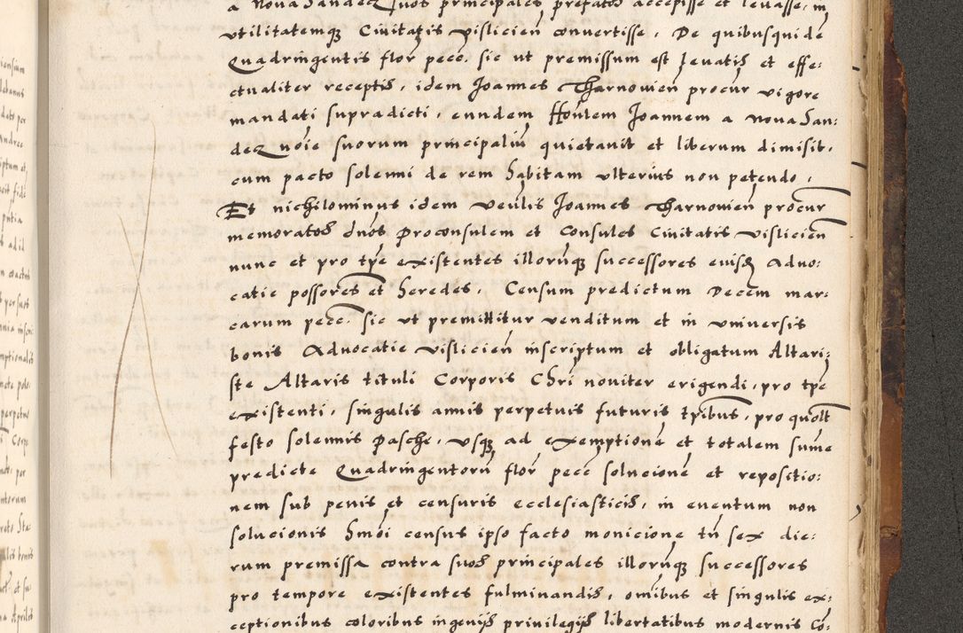 Zdjęcie nr 635 dla obiektu archiwalnego: Acta causarum, obligacionum, sentenciarum tam interlocutoriarum quam diffinitivarum constitutionumque coram reverendo patre domino Petro Porembski canonico et officiali generali Cracoviensi de anno Domini millesimo quingentesimo quadragesimo nono, cuius indictio septima, pontificatus sanctissimi in Christo patris et domini nostri domini Pauli divina providencia tercii, anno ipsius nacionis Pauli pape terciii die tercia mensis Novembris inchoatur