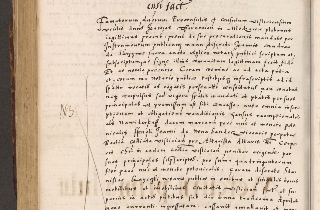 Zdjęcie nr 636 dla obiektu archiwalnego: Acta causarum, obligacionum, sentenciarum tam interlocutoriarum quam diffinitivarum constitutionumque coram reverendo patre domino Petro Porembski canonico et officiali generali Cracoviensi de anno Domini millesimo quingentesimo quadragesimo nono, cuius indictio septima, pontificatus sanctissimi in Christo patris et domini nostri domini Pauli divina providencia tercii, anno ipsius nacionis Pauli pape terciii die tercia mensis Novembris inchoatur