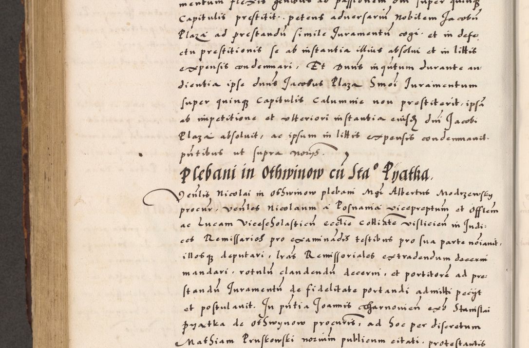 Zdjęcie nr 660 dla obiektu archiwalnego: Acta causarum, obligacionum, sentenciarum tam interlocutoriarum quam diffinitivarum constitutionumque coram reverendo patre domino Petro Porembski canonico et officiali generali Cracoviensi de anno Domini millesimo quingentesimo quadragesimo nono, cuius indictio septima, pontificatus sanctissimi in Christo patris et domini nostri domini Pauli divina providencia tercii, anno ipsius nacionis Pauli pape terciii die tercia mensis Novembris inchoatur