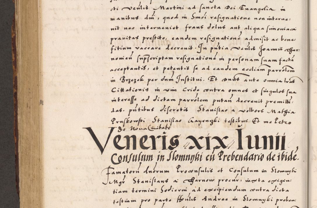 Zdjęcie nr 661 dla obiektu archiwalnego: Acta causarum, obligacionum, sentenciarum tam interlocutoriarum quam diffinitivarum constitutionumque coram reverendo patre domino Petro Porembski canonico et officiali generali Cracoviensi de anno Domini millesimo quingentesimo quadragesimo nono, cuius indictio septima, pontificatus sanctissimi in Christo patris et domini nostri domini Pauli divina providencia tercii, anno ipsius nacionis Pauli pape terciii die tercia mensis Novembris inchoatur