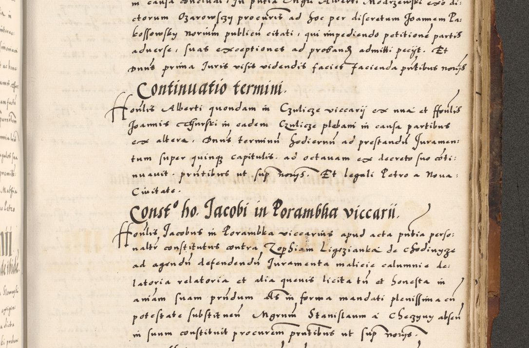 Zdjęcie nr 662 dla obiektu archiwalnego: Acta causarum, obligacionum, sentenciarum tam interlocutoriarum quam diffinitivarum constitutionumque coram reverendo patre domino Petro Porembski canonico et officiali generali Cracoviensi de anno Domini millesimo quingentesimo quadragesimo nono, cuius indictio septima, pontificatus sanctissimi in Christo patris et domini nostri domini Pauli divina providencia tercii, anno ipsius nacionis Pauli pape terciii die tercia mensis Novembris inchoatur