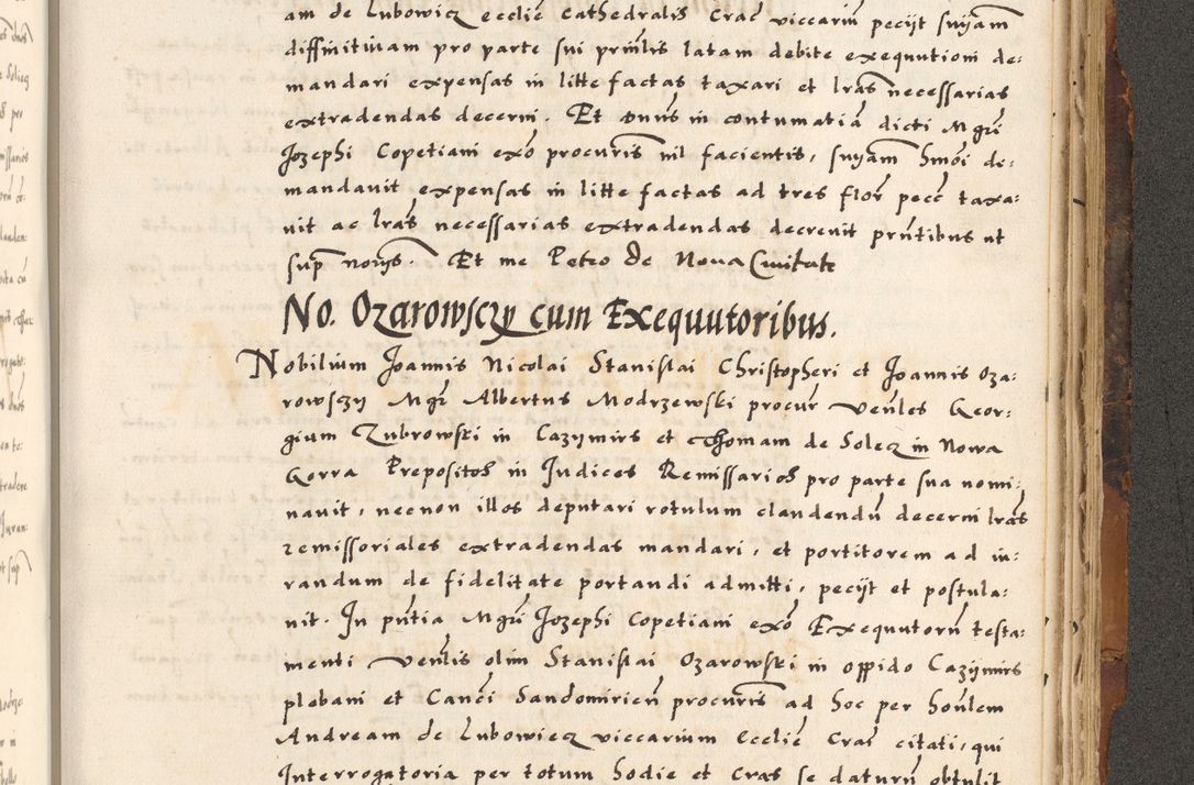 Zdjęcie nr 665 dla obiektu archiwalnego: Acta causarum, obligacionum, sentenciarum tam interlocutoriarum quam diffinitivarum constitutionumque coram reverendo patre domino Petro Porembski canonico et officiali generali Cracoviensi de anno Domini millesimo quingentesimo quadragesimo nono, cuius indictio septima, pontificatus sanctissimi in Christo patris et domini nostri domini Pauli divina providencia tercii, anno ipsius nacionis Pauli pape terciii die tercia mensis Novembris inchoatur