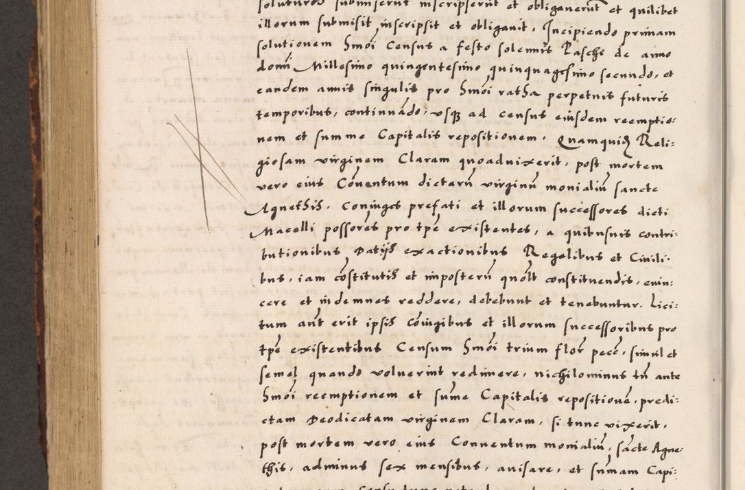 Zdjęcie nr 667 dla obiektu archiwalnego: Acta causarum, obligacionum, sentenciarum tam interlocutoriarum quam diffinitivarum constitutionumque coram reverendo patre domino Petro Porembski canonico et officiali generali Cracoviensi de anno Domini millesimo quingentesimo quadragesimo nono, cuius indictio septima, pontificatus sanctissimi in Christo patris et domini nostri domini Pauli divina providencia tercii, anno ipsius nacionis Pauli pape terciii die tercia mensis Novembris inchoatur
