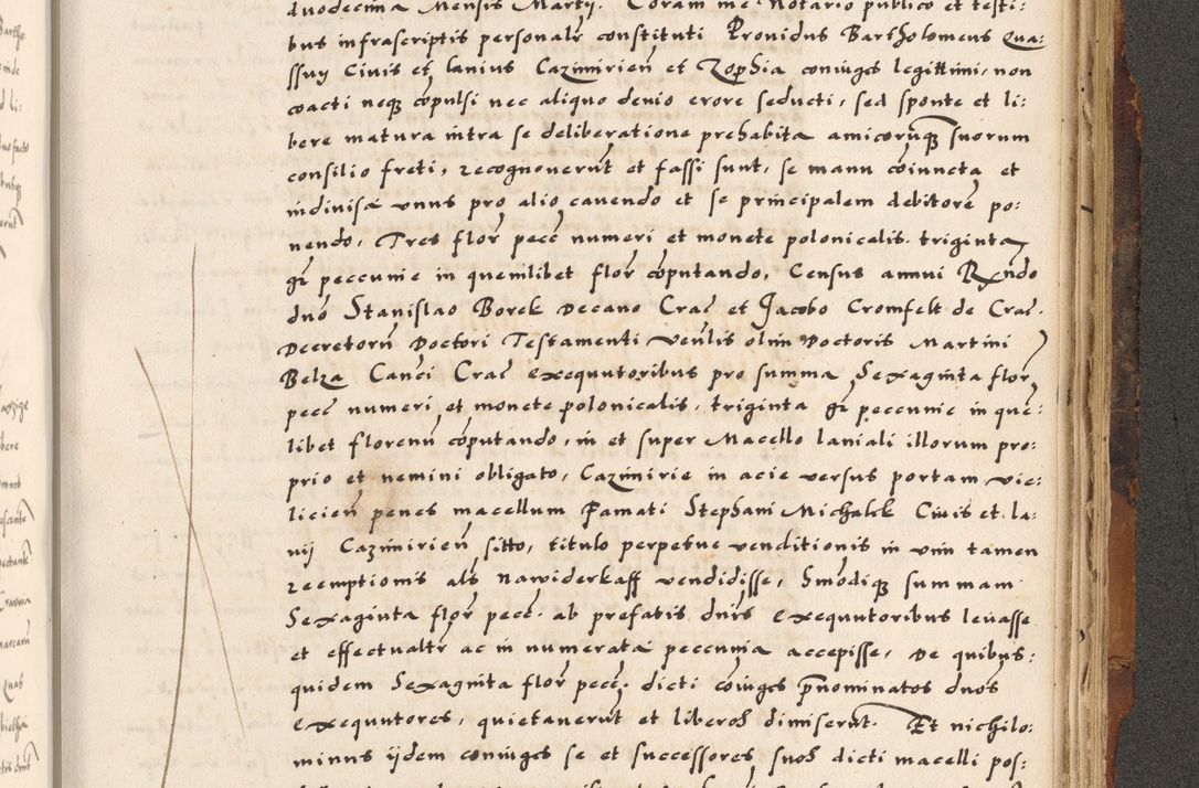 Zdjęcie nr 672 dla obiektu archiwalnego: Acta causarum, obligacionum, sentenciarum tam interlocutoriarum quam diffinitivarum constitutionumque coram reverendo patre domino Petro Porembski canonico et officiali generali Cracoviensi de anno Domini millesimo quingentesimo quadragesimo nono, cuius indictio septima, pontificatus sanctissimi in Christo patris et domini nostri domini Pauli divina providencia tercii, anno ipsius nacionis Pauli pape terciii die tercia mensis Novembris inchoatur