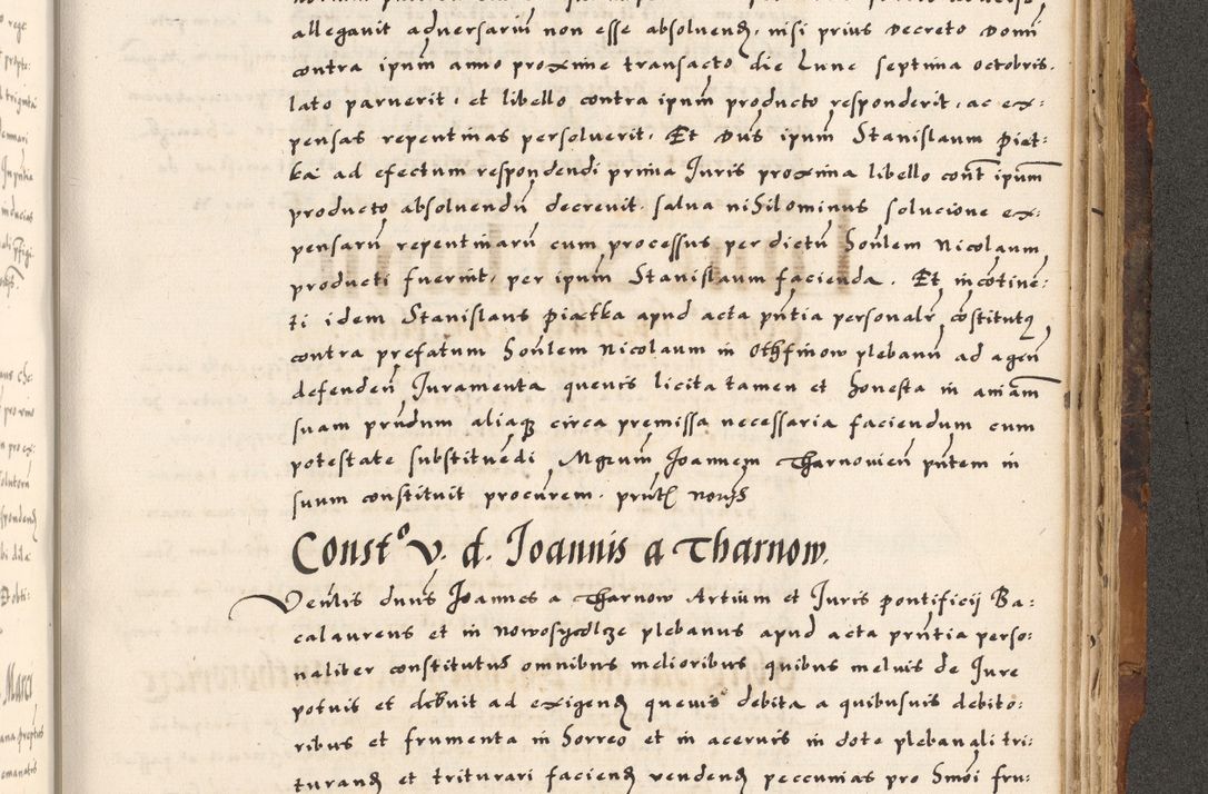 Zdjęcie nr 677 dla obiektu archiwalnego: Acta causarum, obligacionum, sentenciarum tam interlocutoriarum quam diffinitivarum constitutionumque coram reverendo patre domino Petro Porembski canonico et officiali generali Cracoviensi de anno Domini millesimo quingentesimo quadragesimo nono, cuius indictio septima, pontificatus sanctissimi in Christo patris et domini nostri domini Pauli divina providencia tercii, anno ipsius nacionis Pauli pape terciii die tercia mensis Novembris inchoatur