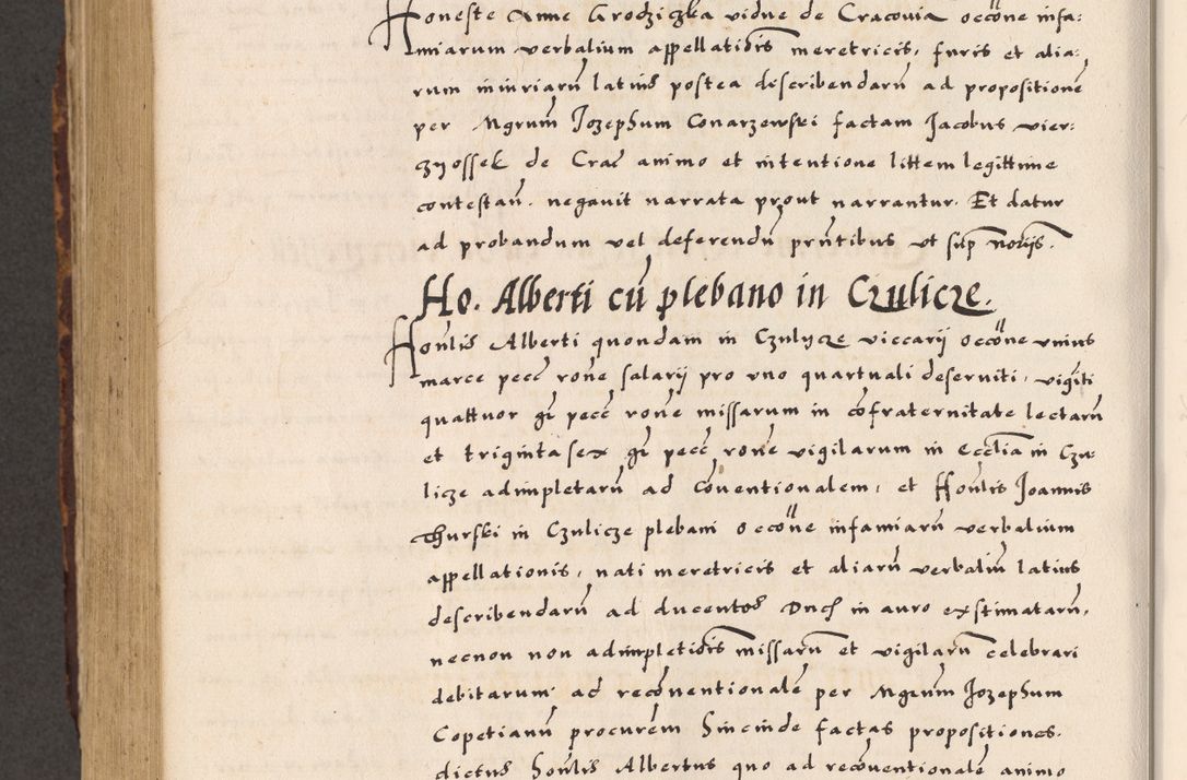 Zdjęcie nr 683 dla obiektu archiwalnego: Acta causarum, obligacionum, sentenciarum tam interlocutoriarum quam diffinitivarum constitutionumque coram reverendo patre domino Petro Porembski canonico et officiali generali Cracoviensi de anno Domini millesimo quingentesimo quadragesimo nono, cuius indictio septima, pontificatus sanctissimi in Christo patris et domini nostri domini Pauli divina providencia tercii, anno ipsius nacionis Pauli pape terciii die tercia mensis Novembris inchoatur