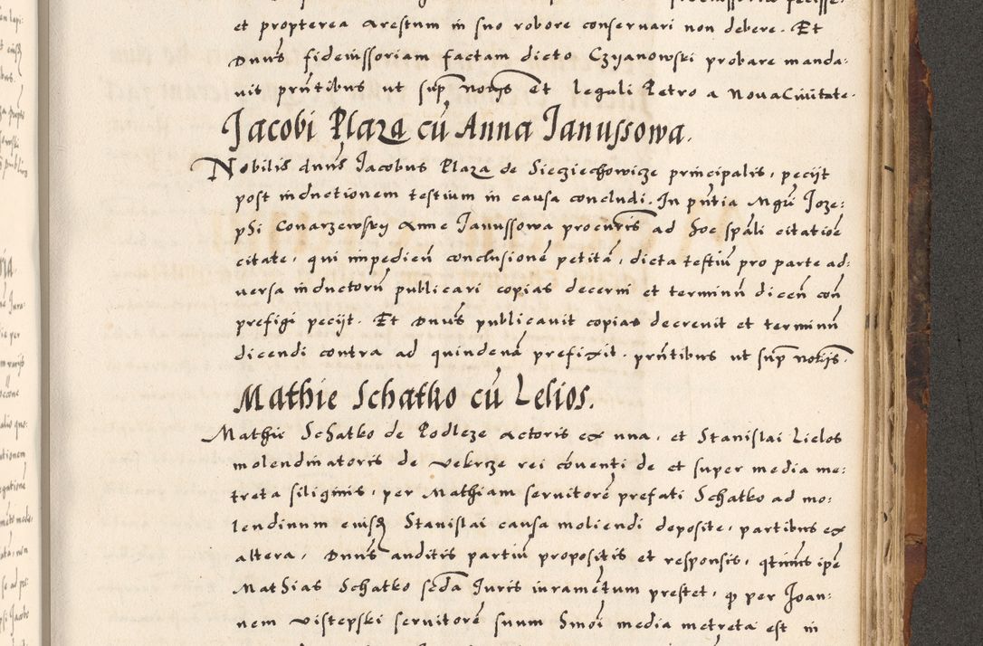 Zdjęcie nr 688 dla obiektu archiwalnego: Acta causarum, obligacionum, sentenciarum tam interlocutoriarum quam diffinitivarum constitutionumque coram reverendo patre domino Petro Porembski canonico et officiali generali Cracoviensi de anno Domini millesimo quingentesimo quadragesimo nono, cuius indictio septima, pontificatus sanctissimi in Christo patris et domini nostri domini Pauli divina providencia tercii, anno ipsius nacionis Pauli pape terciii die tercia mensis Novembris inchoatur