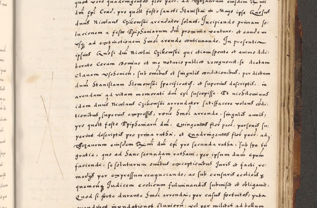 Zdjęcie nr 700 dla obiektu archiwalnego: Acta causarum, obligacionum, sentenciarum tam interlocutoriarum quam diffinitivarum constitutionumque coram reverendo patre domino Petro Porembski canonico et officiali generali Cracoviensi de anno Domini millesimo quingentesimo quadragesimo nono, cuius indictio septima, pontificatus sanctissimi in Christo patris et domini nostri domini Pauli divina providencia tercii, anno ipsius nacionis Pauli pape terciii die tercia mensis Novembris inchoatur