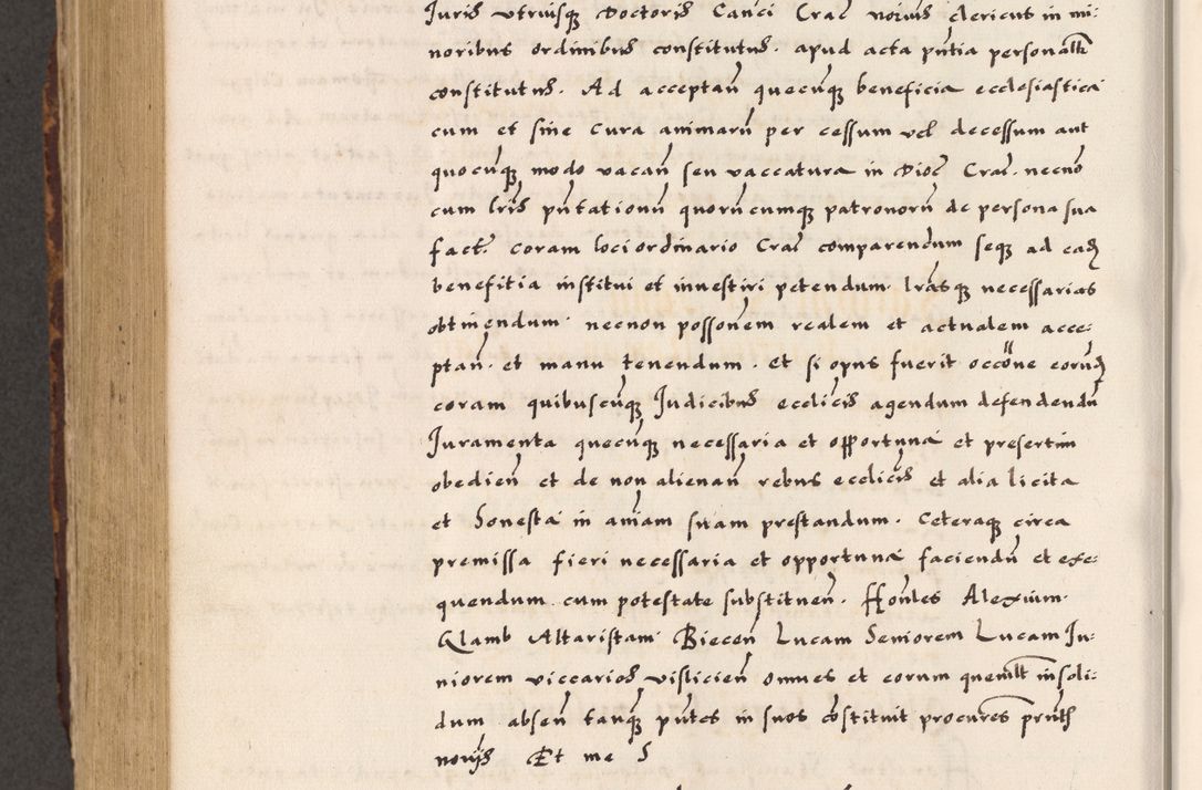 Zdjęcie nr 701 dla obiektu archiwalnego: Acta causarum, obligacionum, sentenciarum tam interlocutoriarum quam diffinitivarum constitutionumque coram reverendo patre domino Petro Porembski canonico et officiali generali Cracoviensi de anno Domini millesimo quingentesimo quadragesimo nono, cuius indictio septima, pontificatus sanctissimi in Christo patris et domini nostri domini Pauli divina providencia tercii, anno ipsius nacionis Pauli pape terciii die tercia mensis Novembris inchoatur