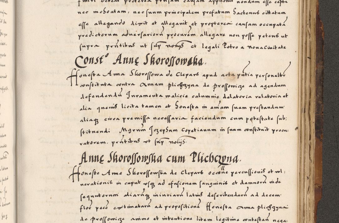 Zdjęcie nr 707 dla obiektu archiwalnego: Acta causarum, obligacionum, sentenciarum tam interlocutoriarum quam diffinitivarum constitutionumque coram reverendo patre domino Petro Porembski canonico et officiali generali Cracoviensi de anno Domini millesimo quingentesimo quadragesimo nono, cuius indictio septima, pontificatus sanctissimi in Christo patris et domini nostri domini Pauli divina providencia tercii, anno ipsius nacionis Pauli pape terciii die tercia mensis Novembris inchoatur