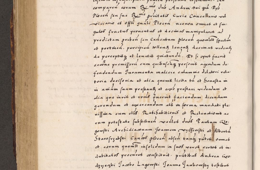 Zdjęcie nr 712 dla obiektu archiwalnego: Acta causarum, obligacionum, sentenciarum tam interlocutoriarum quam diffinitivarum constitutionumque coram reverendo patre domino Petro Porembski canonico et officiali generali Cracoviensi de anno Domini millesimo quingentesimo quadragesimo nono, cuius indictio septima, pontificatus sanctissimi in Christo patris et domini nostri domini Pauli divina providencia tercii, anno ipsius nacionis Pauli pape terciii die tercia mensis Novembris inchoatur