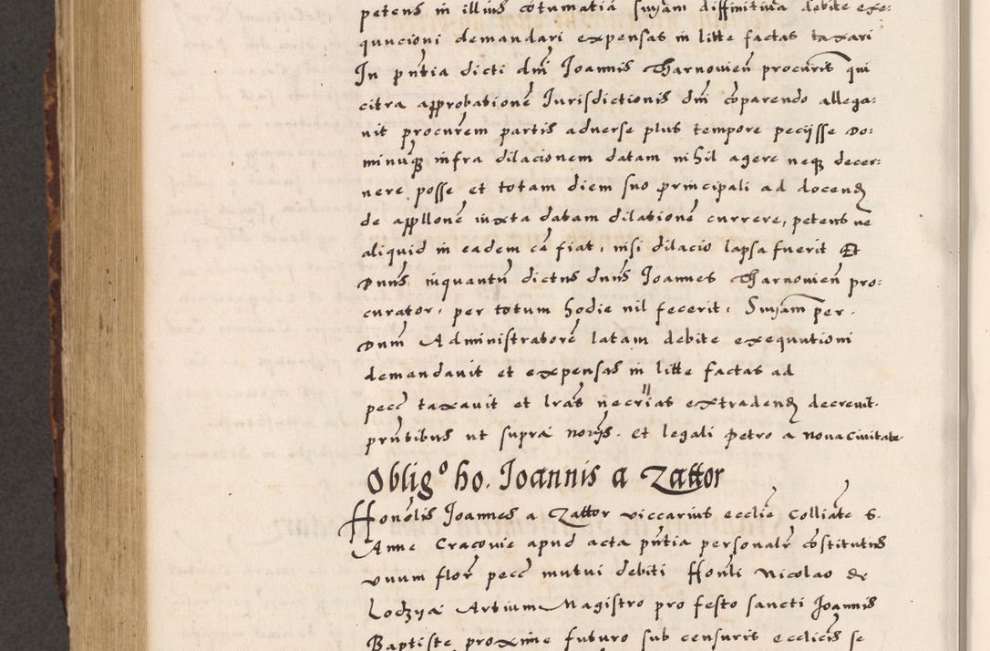Zdjęcie nr 722 dla obiektu archiwalnego: Acta causarum, obligacionum, sentenciarum tam interlocutoriarum quam diffinitivarum constitutionumque coram reverendo patre domino Petro Porembski canonico et officiali generali Cracoviensi de anno Domini millesimo quingentesimo quadragesimo nono, cuius indictio septima, pontificatus sanctissimi in Christo patris et domini nostri domini Pauli divina providencia tercii, anno ipsius nacionis Pauli pape terciii die tercia mensis Novembris inchoatur