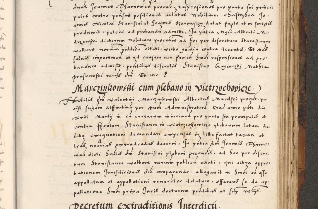 Zdjęcie nr 729 dla obiektu archiwalnego: Acta causarum, obligacionum, sentenciarum tam interlocutoriarum quam diffinitivarum constitutionumque coram reverendo patre domino Petro Porembski canonico et officiali generali Cracoviensi de anno Domini millesimo quingentesimo quadragesimo nono, cuius indictio septima, pontificatus sanctissimi in Christo patris et domini nostri domini Pauli divina providencia tercii, anno ipsius nacionis Pauli pape terciii die tercia mensis Novembris inchoatur