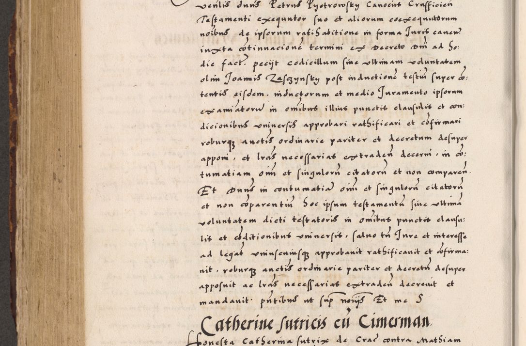 Zdjęcie nr 739 dla obiektu archiwalnego: Acta causarum, obligacionum, sentenciarum tam interlocutoriarum quam diffinitivarum constitutionumque coram reverendo patre domino Petro Porembski canonico et officiali generali Cracoviensi de anno Domini millesimo quingentesimo quadragesimo nono, cuius indictio septima, pontificatus sanctissimi in Christo patris et domini nostri domini Pauli divina providencia tercii, anno ipsius nacionis Pauli pape terciii die tercia mensis Novembris inchoatur