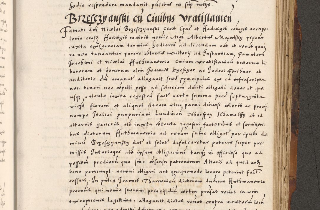 Zdjęcie nr 743 dla obiektu archiwalnego: Acta causarum, obligacionum, sentenciarum tam interlocutoriarum quam diffinitivarum constitutionumque coram reverendo patre domino Petro Porembski canonico et officiali generali Cracoviensi de anno Domini millesimo quingentesimo quadragesimo nono, cuius indictio septima, pontificatus sanctissimi in Christo patris et domini nostri domini Pauli divina providencia tercii, anno ipsius nacionis Pauli pape terciii die tercia mensis Novembris inchoatur