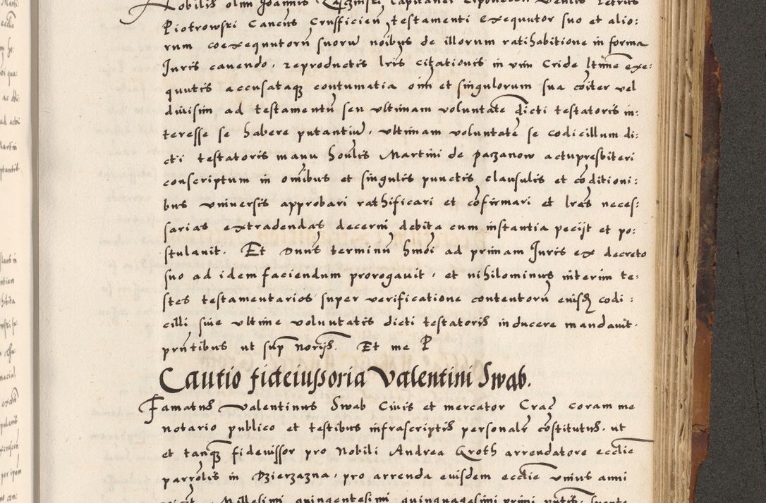 Zdjęcie nr 744 dla obiektu archiwalnego: Acta causarum, obligacionum, sentenciarum tam interlocutoriarum quam diffinitivarum constitutionumque coram reverendo patre domino Petro Porembski canonico et officiali generali Cracoviensi de anno Domini millesimo quingentesimo quadragesimo nono, cuius indictio septima, pontificatus sanctissimi in Christo patris et domini nostri domini Pauli divina providencia tercii, anno ipsius nacionis Pauli pape terciii die tercia mensis Novembris inchoatur