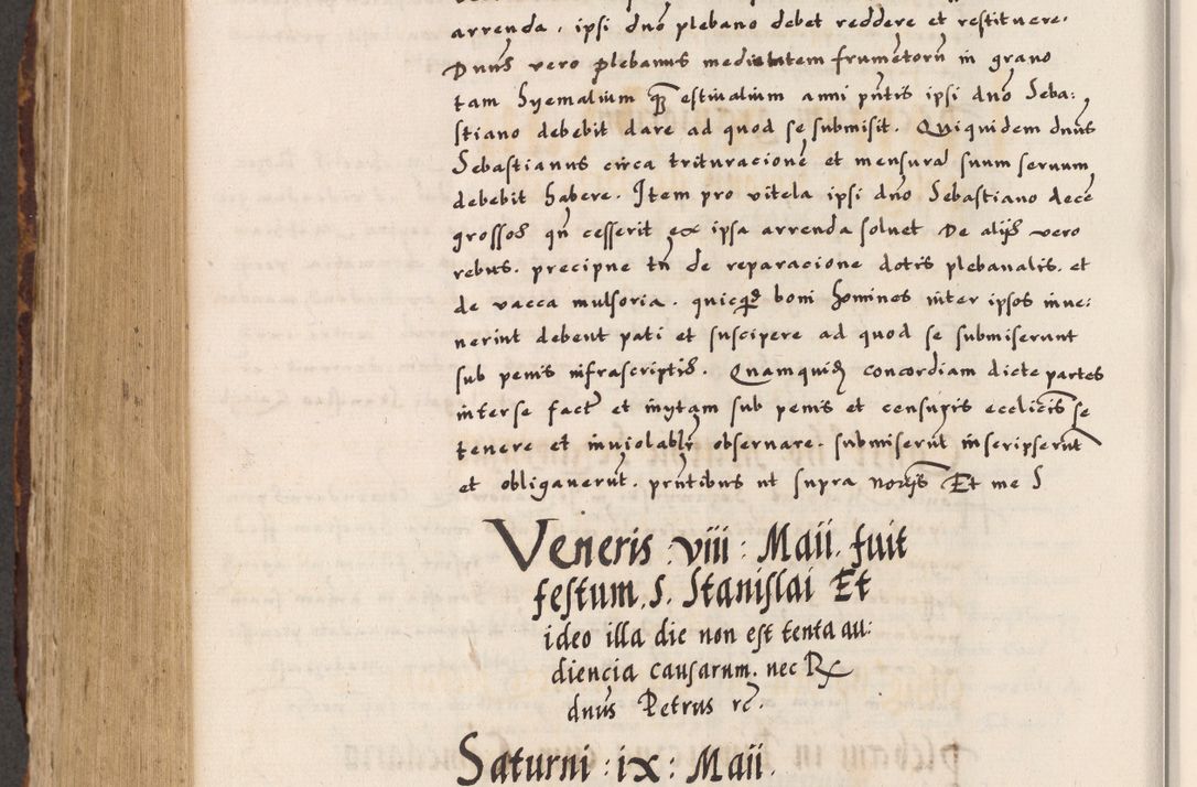 Zdjęcie nr 750 dla obiektu archiwalnego: Acta causarum, obligacionum, sentenciarum tam interlocutoriarum quam diffinitivarum constitutionumque coram reverendo patre domino Petro Porembski canonico et officiali generali Cracoviensi de anno Domini millesimo quingentesimo quadragesimo nono, cuius indictio septima, pontificatus sanctissimi in Christo patris et domini nostri domini Pauli divina providencia tercii, anno ipsius nacionis Pauli pape terciii die tercia mensis Novembris inchoatur